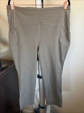 lululemon athletica gray Leggings with Side Pockets